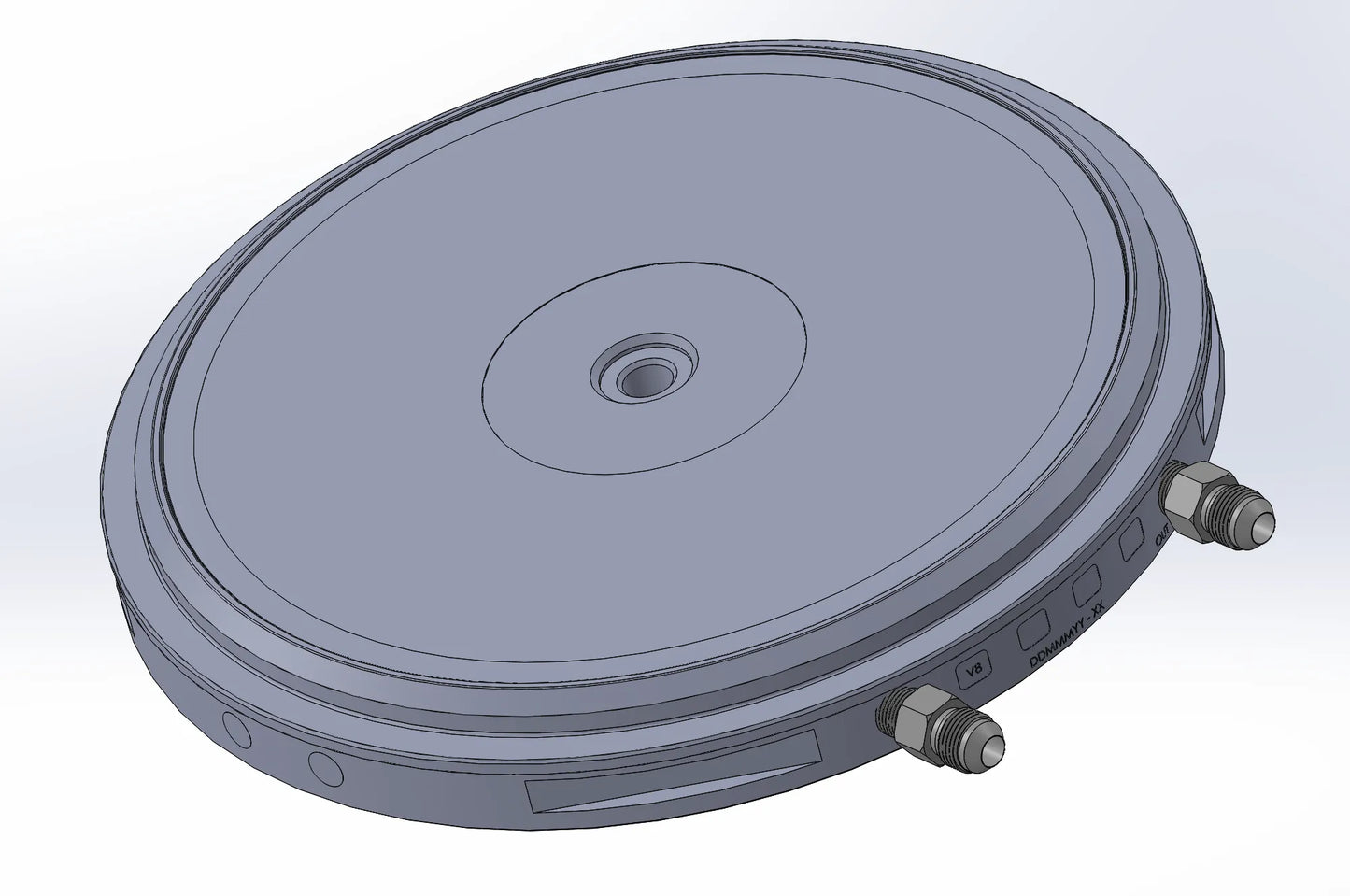 12" Viryl / Toolex Compatible Pressing Mould